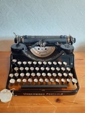 Antique underwood portable - underwood,