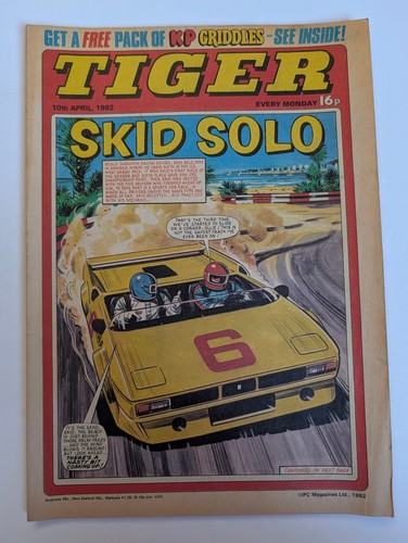 Tiger comic 10th april 1982 - comic,