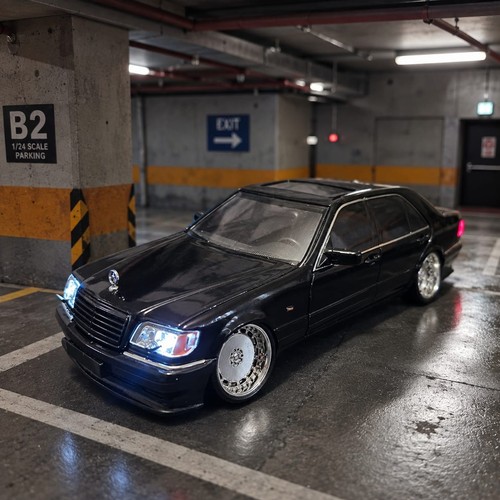 Mercedes w140 class amg - 1:24,