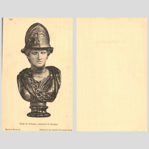 Vintage photograph bust of - -,
