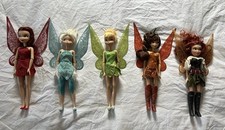 Disney Fairies Flutter Wings Doll Collection - 5 Fairy Dolls
