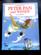 Peter Pan and Wendy By J.M. Barrie ill. Anne Grahame Johnstone large HB 2004   4