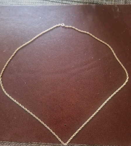 9ct yellow gold chain - chain, scrap