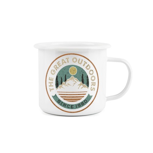 The great outdoors enamel - great,
