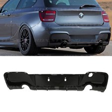 GLOSS BLACK DUAL EXIT REAR