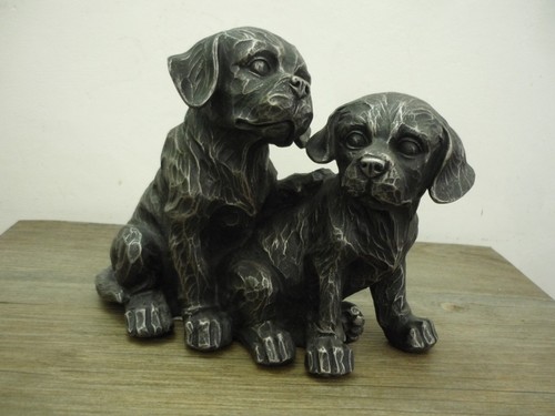 Pewter effect labrador - effect,