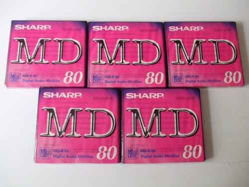 Sharp minidiscs 5 - md,