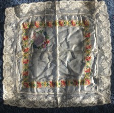 Antique WW1 Souvenir Silk
