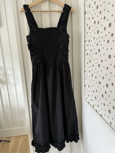 Ganni black cut out - cut,