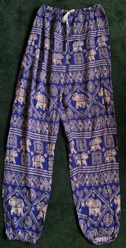 Thai elephant baggy harem pant - thai,