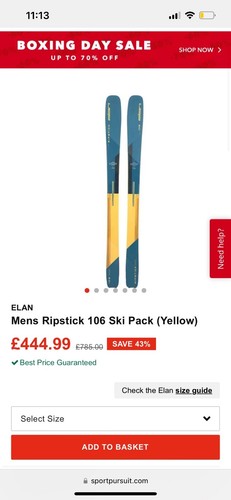 Mens skiis - mens,