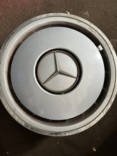 Set of Genuine Mercedes 190e 15" Wheel Trim Hub Caps x2 190 W124 W201