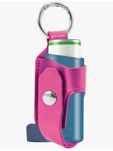 Asthma inhaler holder for - asthma,