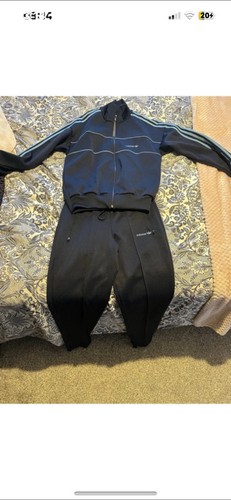 Vintage adidas tracksuit navy - vintage,