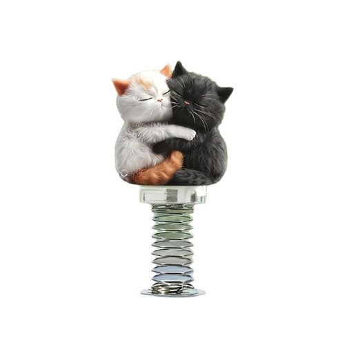 Shaking cats bobblehead - shaking,