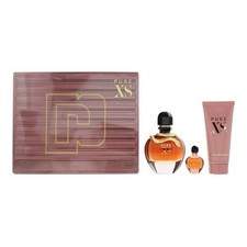 Paco Rabanne Pure Xs For Her EDP 80ml, 6ml + Body Lotion Gift Set - Damaged Box