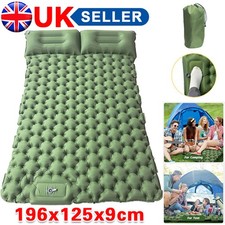 Double inflatable camping mat - inflatable,