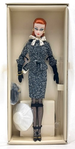 Black white tweed - &,