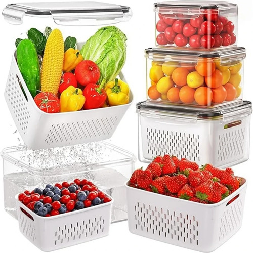 9pcs set fruit storage - 9pcs/set,