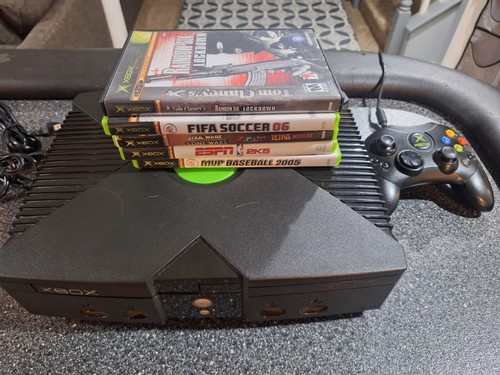 Xbox original console - original,