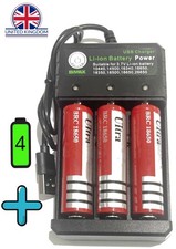 4 Pack With Battery Charger