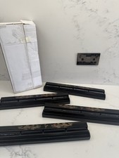 SET OF 4 FUJIAN LACQUER WARES MAHJONG HINGED TILE RACKS