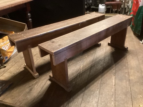 Old pine benches - 2,