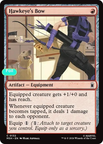 Hawkeye bow foil msh - hawkeye's,