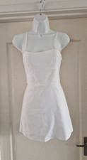 Zara S Size 10  White Dress