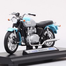 Welly 1/18 Triumph Bonneville 2002 scale motorcycle model Diecast Toy retro bike