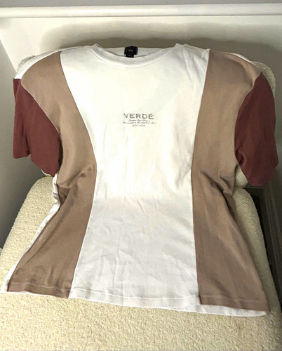 River island colourblock crew - river,