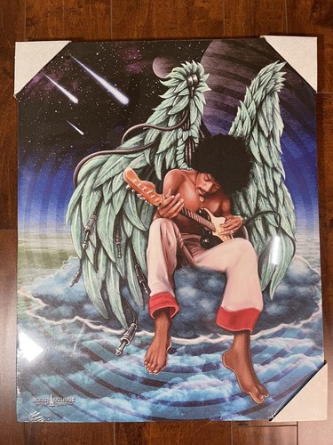 Jimi hendrix canvas art 16x20 - jimi,