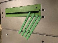 evolution fury5s table saw sled rails 