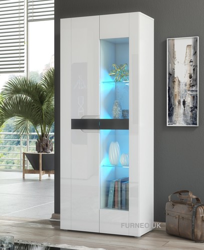 White display cabinet - display,