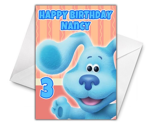 Blues clues personalised - blues,
