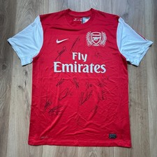 Arsenal Home 125th Signed