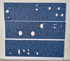 Spellbinders Alphabet & Number