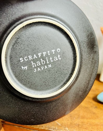 Vintage habitat scraffito - habitat,