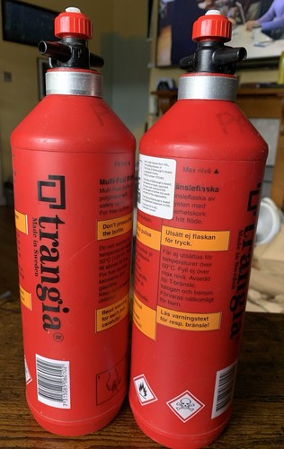 Trangia 1ltr fuel bottles - 1ltr, x