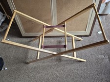 moses basket and stand - never