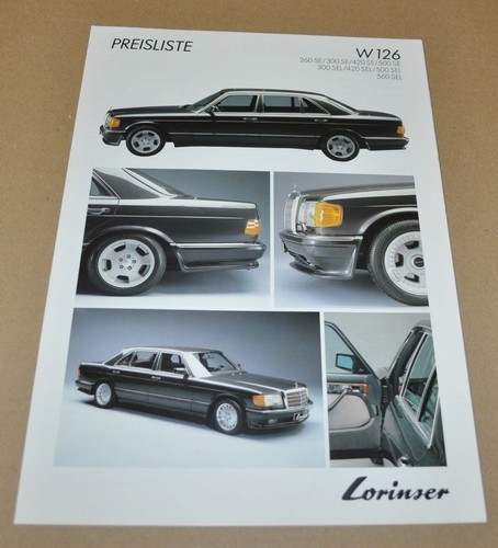 1985 mercedes benz lorinser - mercedes,