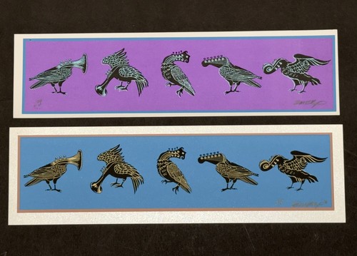 Emek musical birds handbill - -,