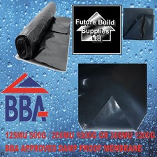 Black damp proof membrane - damp,