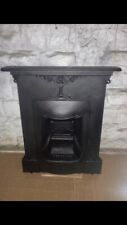 EDWARDIAN CAST IRON FIREPLACE
