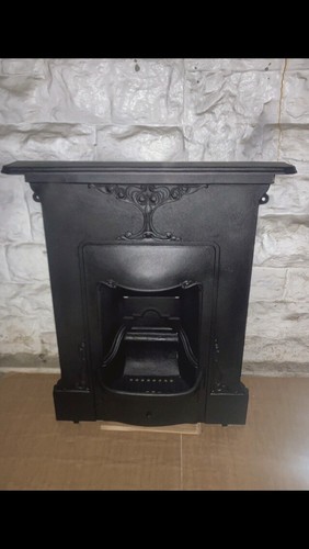 Edwardian cast iron - iron, fireplace