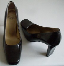 Charles Jourdan Designer Houndstooth Pump Classic Heels Size EU 36 UK 3 US 5