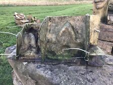 FIBREGLASS MOULD CASE ONLY - COTTAGE? STATUE STONE GARDEN ORNAMENT NO LATEX