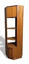Plan teak bookcase - g, corner
