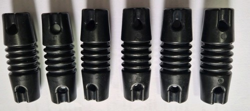 Pak black nylon dog bone - 6,