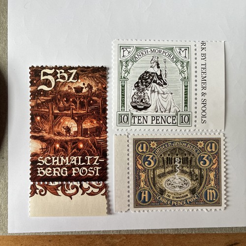 Discworld stamps sides - discworld,
